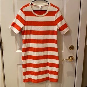 Striped T-shirt dress